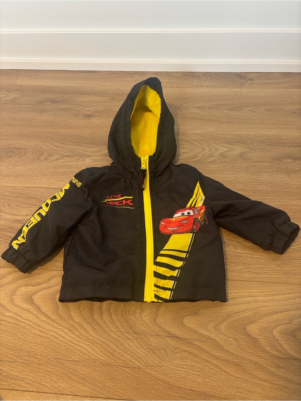Disney Pixar Cars Lightning McQueen Hooded Jacket – 12M